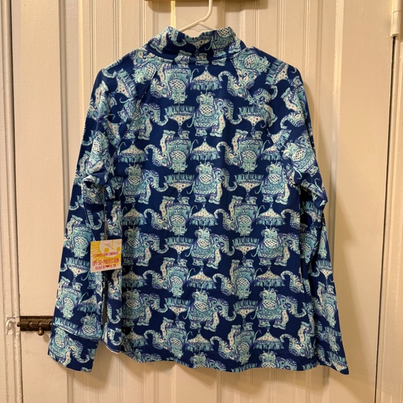Lilly Pulitzer Blue and White Patterned Top
NWOT - Picture 3 of 3